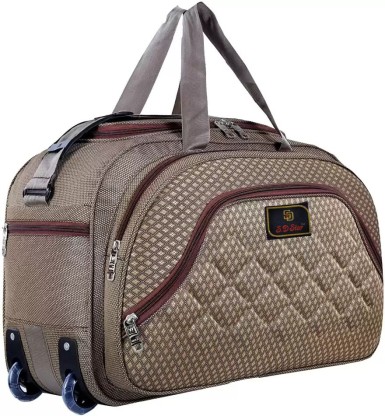 (Expandable) STROLLY DUFFEL BAG FOR MEN AND WOMEN Duffel With Wheels (Strolley)