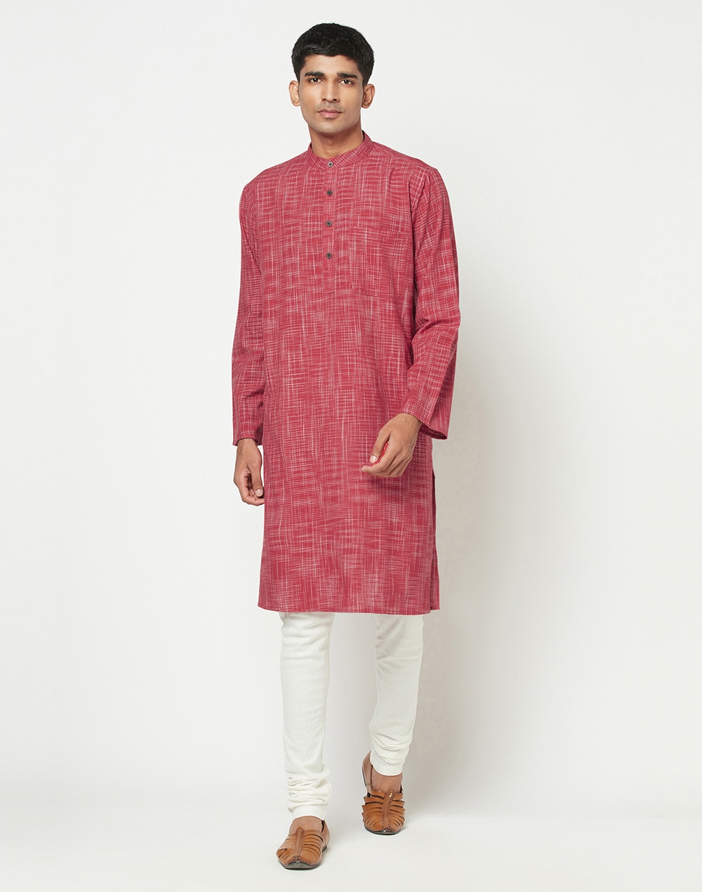 Cotton Bijli Long Kurta