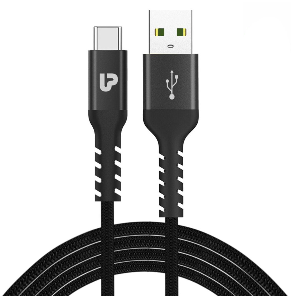 UltraProlink UL1022 NYLOKEV-C+ Sync and Chare Cable 1.5m (Black)