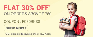 Get Flat 30%  discount on Books,CDs and School Supplies