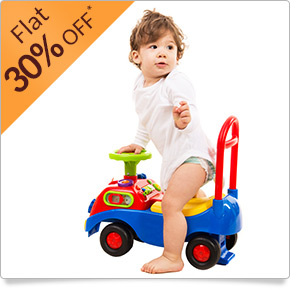 Flat 30%  discount on Baby Gear and Nursery products