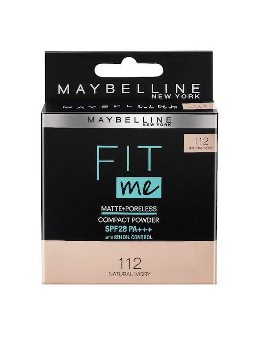 Maybelline - New York Fit Me Matte Poreless Compact Powder - 112 Natural Ivory, 8g