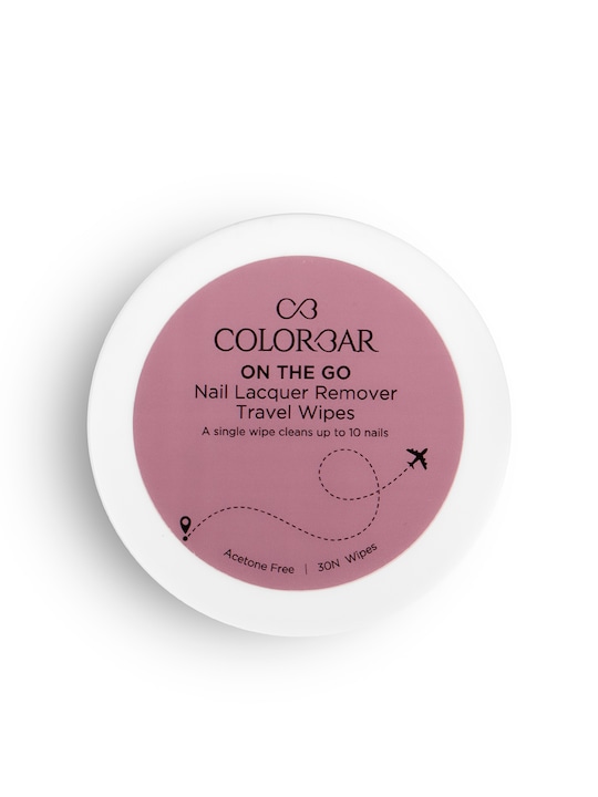 Colorbar - Women On The Go Nail Lacquer Remover Travel Wipes - Rainbow Bouquet 30 Wipes