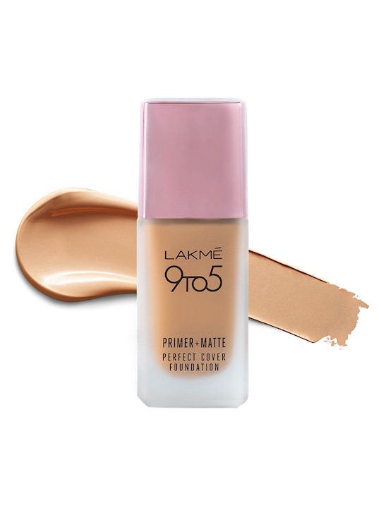 Lakme - 9 To 5 Primer + Matte SPF20 Perfect Cover Foundation - Warm Natural W180 25 ml