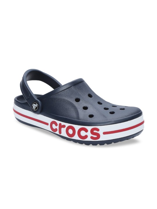 Crocs - Bayaband Unisex Navy Blue Solid Clogs