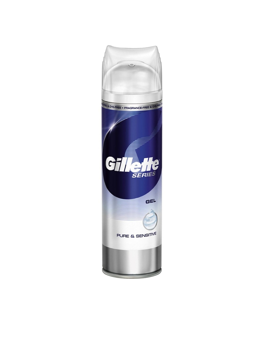 Gillette - Men Series 3x Action Pure & Sensitive Shave Gel 195 g