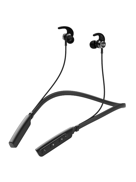 boAt - Rockerz 235V2 M Black Wireless Neckband with ASAP Charge Vibration Alert & 8H Play