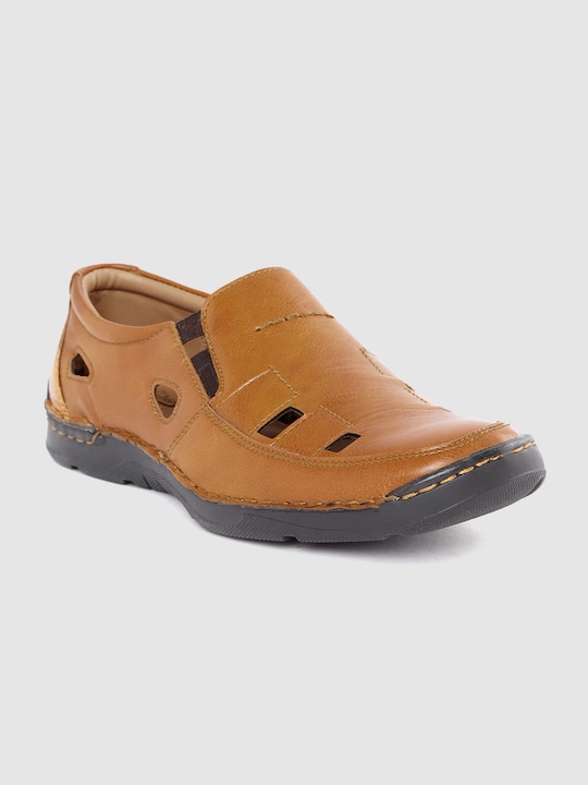 Roadster - Men Tan Brown Shoe-Style Sandals