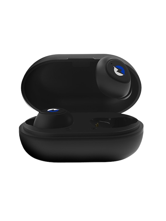 FitSpark - Unisex Black Ladybird True Wireless Ultra Light-Weight HD Sound Earphones With In-Built Mic