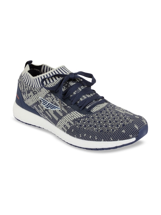 Red Tape - Men Navy Blue Textile Walking Shoes