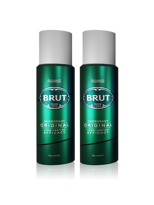 BRUT - Men Pack of 2 Original Deodorants 400ml