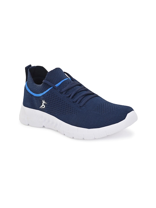 San Frissco - Men Blue Mesh Running Shoes