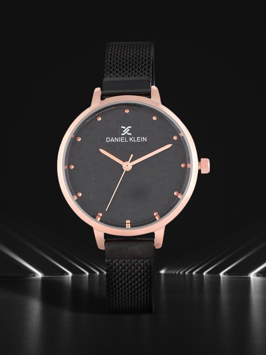 Daniel Klein - Women Black Analogue Watch DK11637-6
