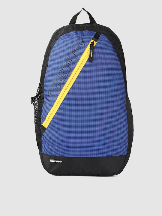 Gear - Unisex Blue Brand Logo Eco Campus 1 Backpack