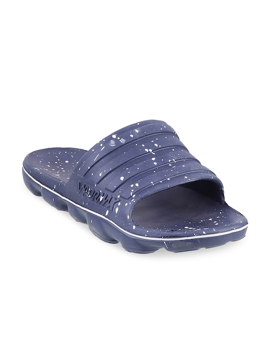 WALKWAY - Men Blue Printed Sliders