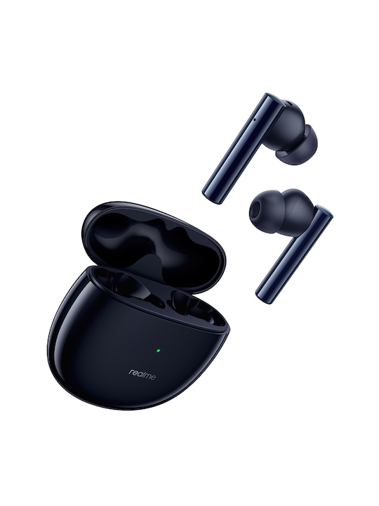 Realme - Black Buds Air 2 True Wireless Bluetooth Headphones with Active Noise Cancellation