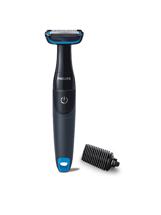 Philips - Showerproof Body Groomer BG1025/15 Trimmer Safe for Sensitive Areas- Black