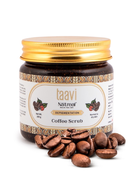 Taavi - Natreal Depigmentation Sustainable Coffee Scrub for Normal to Dry Skin 200 g