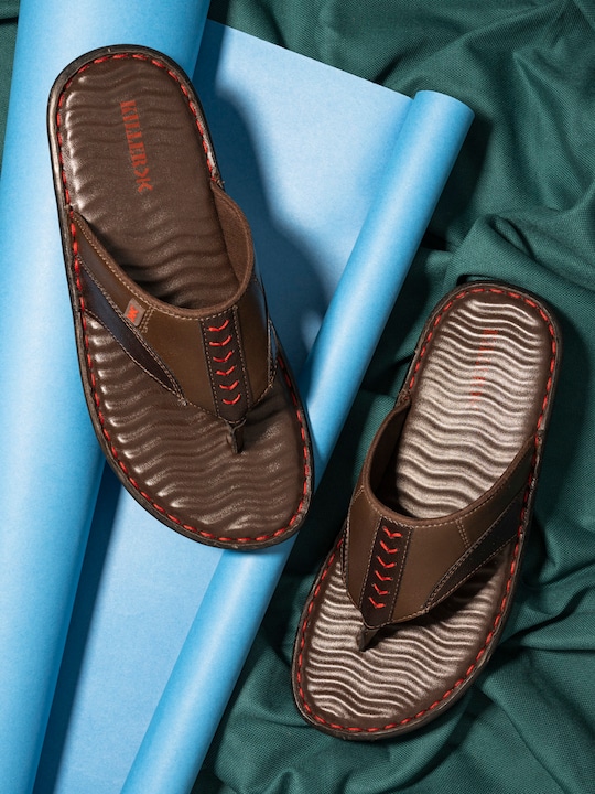 Killer - Men Brown & Black Comfort Sandals
