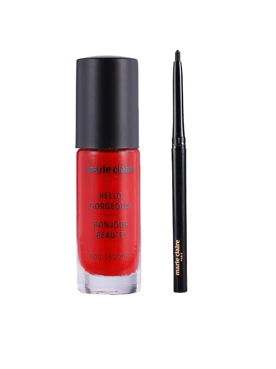 Marie Claire - Set of Nail Lacquer & Eye Kajal