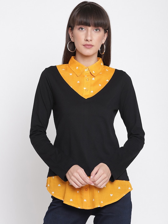 The Vanca - Women Black Sweatshirt