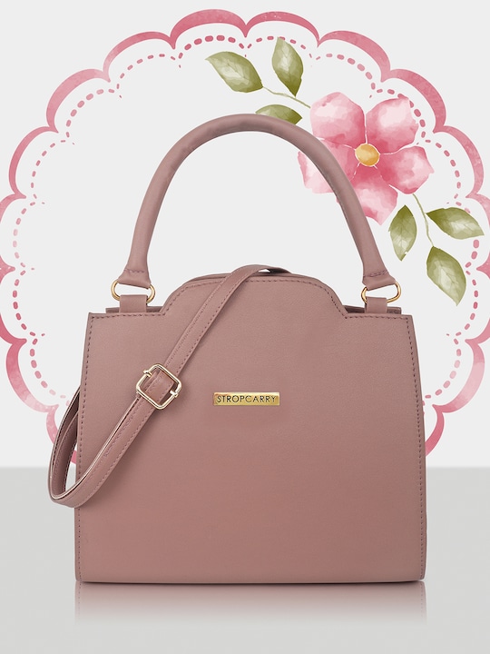 Stropcarry - Women Brown Structured Shoulder Bag