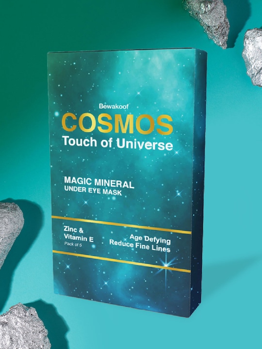 BEWAKOOF COSMOS - Unisex Pack of 5  Zinc & Vitamin-E Under Eye Mask - 15 gm