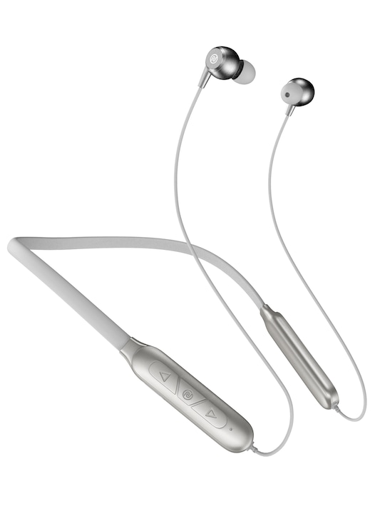 NOISE - Nerve Bluetooth Wireless Neckband Earphones with Mic - Mist Grey