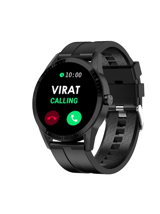 Fire-Boltt - Talk Unisex Bluetooth Calling Smartwatch 04BSWAAY - Black