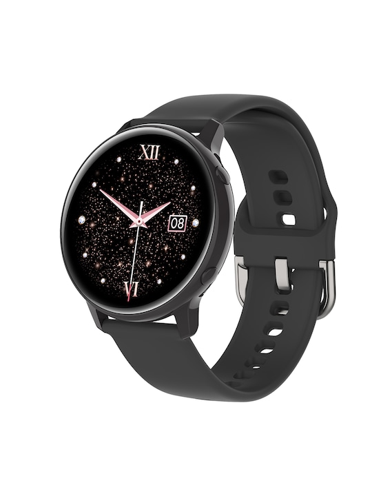 Fire-Boltt - Constellation Full Touch Women SmartWatch 08BSWAAY - Black