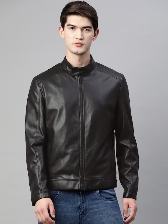 Marks & Spencer - Men Black Solid Tailored Jacket