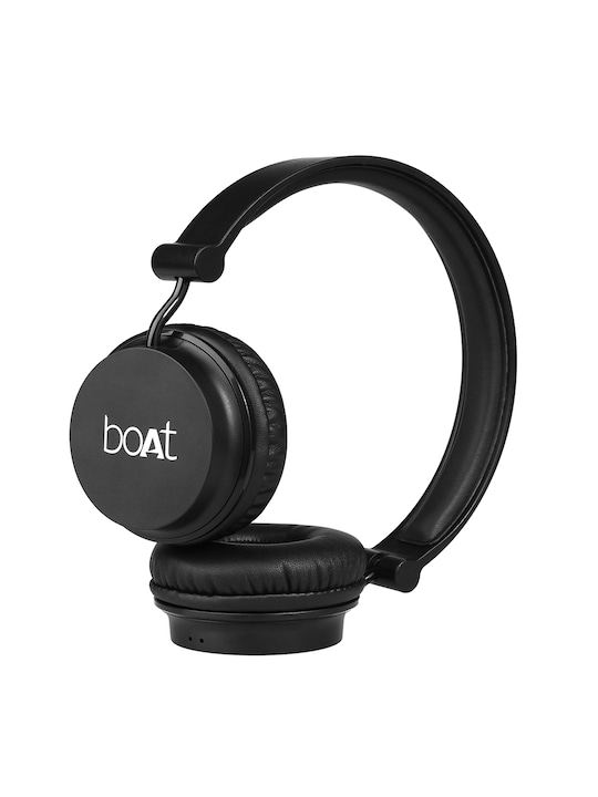 boAt - Unisex Black Rockerz 400 Wireless Headphones