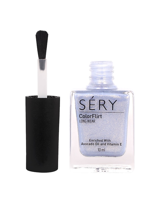 SERY - Color Flirt Long Wear Pastel Shimmer Nail Paint - Lilac Love