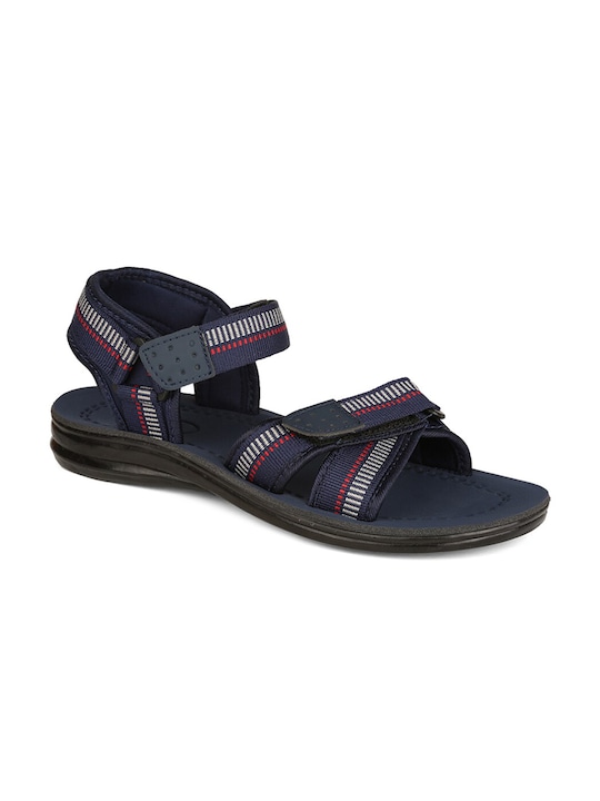 Bata - Men Blue & Black Comfort Sandals