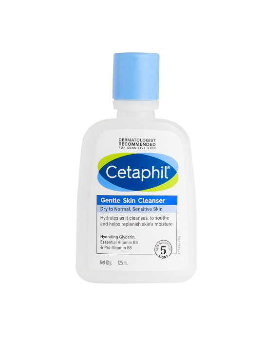 Cetaphil - Gentle Skin Hydrating Face Wash Cleanser with Niacinamide & Vitamin B5 - 125 ml