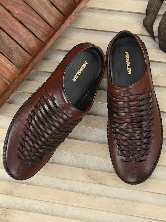 MENGLER - Men Brown Comfort Sandals