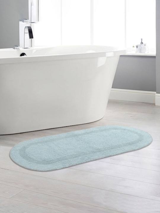 Saral Home - Green Solid 150 GSM Cotton Bathmat