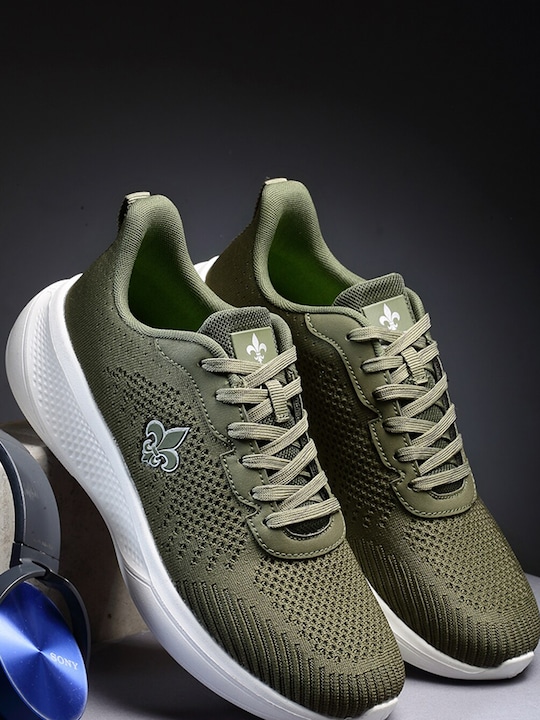 Bond Street By Red Tape - Men Olive Green Walking Shoes