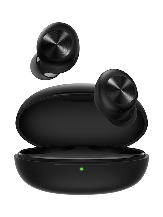 DIZO - Gopods D with Enviornment Noise Cancellation by realme TechLife- Black, True Wireless