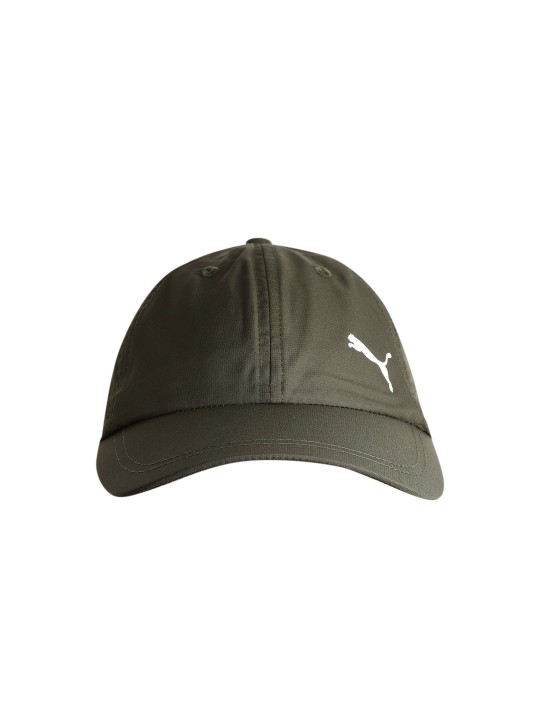 Puma - Unisex Olive Green Solid Core Visor Cap
