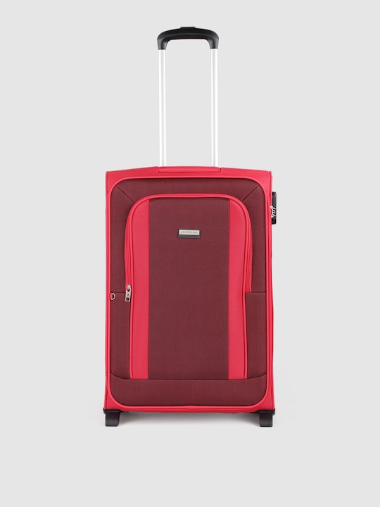 Aristocrat - Unisex Red Solid TRIUMPH 65 Trolley Suitcase