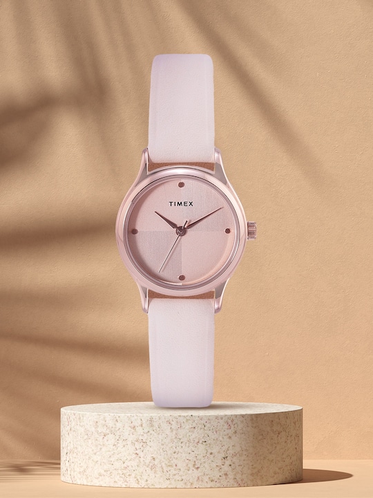 Timex - Women Rose Gold-Toned Analogue Watch TWTL87SMU04
