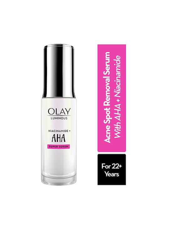 Olay - Luminous Acne Spot Removal Super Serum with AHA & Niacinamide for 22+ Years - 30 ml
