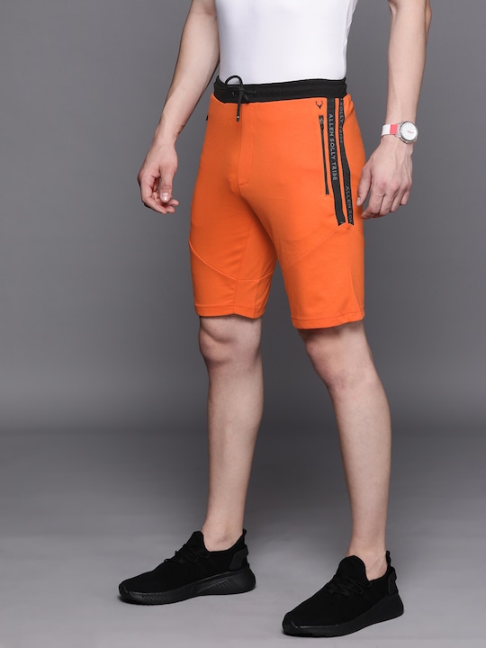 Allen Solly Tribe - Men Solid Shorts