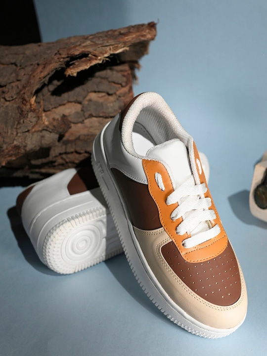 Killer - Women White Colourblocked Sneakers