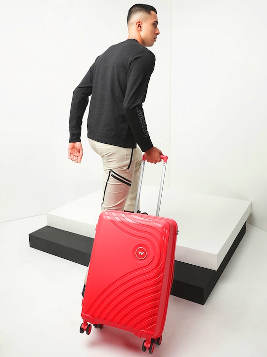 Wildcraft - Onyx Textured Cabin Trolley Suitcase