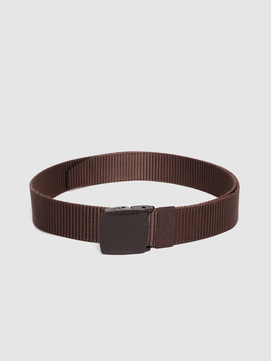 HIGHLANDER - Men Brown Solid Belt
