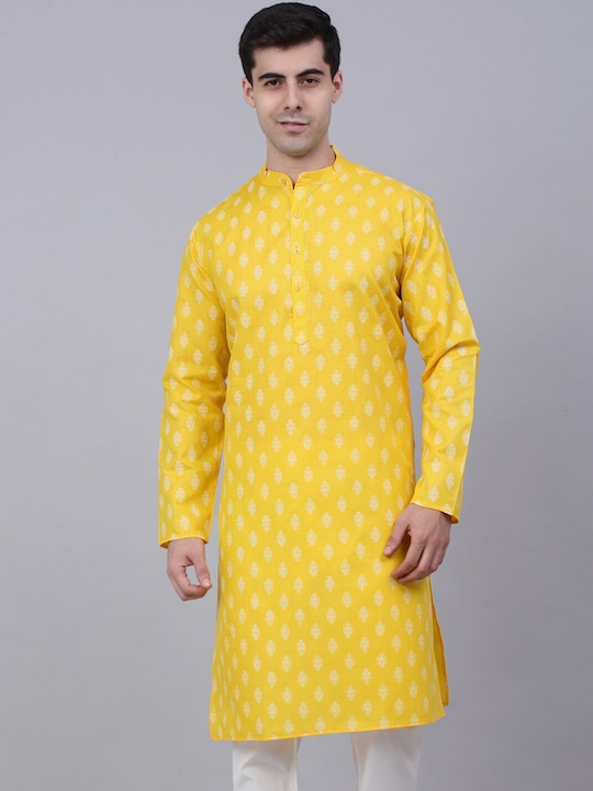 Jompers - Men Ethnic Motifs Printed Kurta