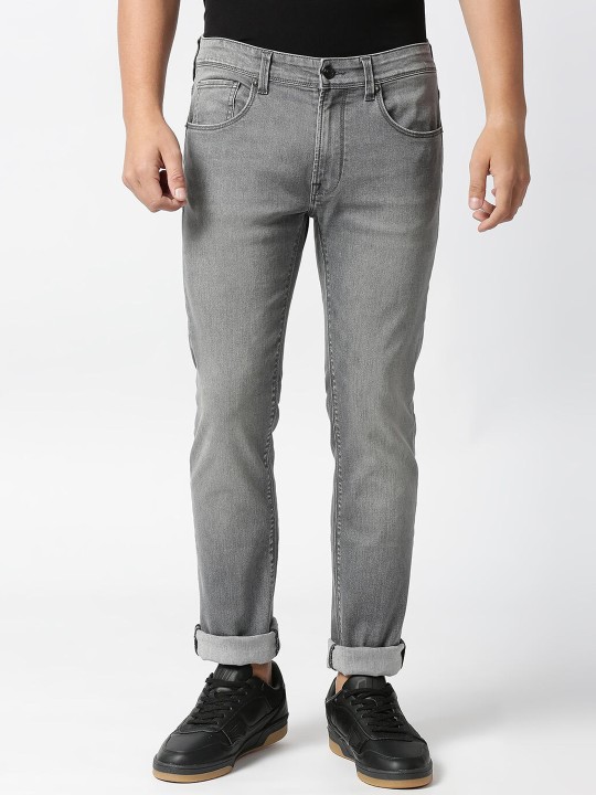Pepe Jeans - Men Slim Fit Heavy Fade Cotton Stretchable Jeans