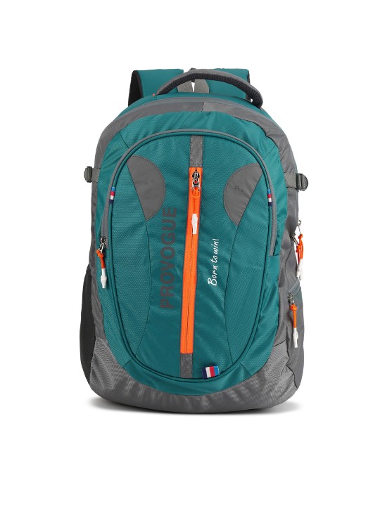 Provogue - Unisex Colourblocked Backpack with Reflective Strip